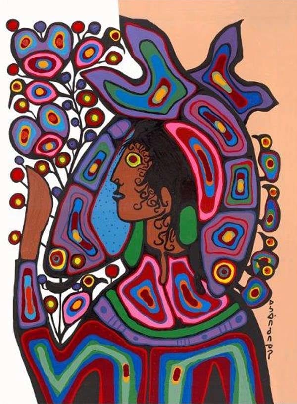 Capulet Art Gallery - Norval Morrisseau - Pisces Princess