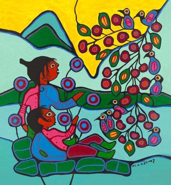 Capulet Art Gallery - Norval Morrisseau - The Branch of Life