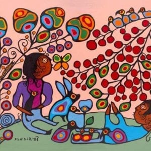 Capulet Art Gallery - Norval Morrisseau - The Mother Earth