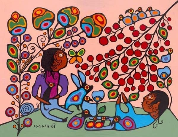 Capulet Art Gallery - Norval Morrisseau - The Mother Earth