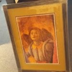 Capulet Art Gallery - custom framing - angel