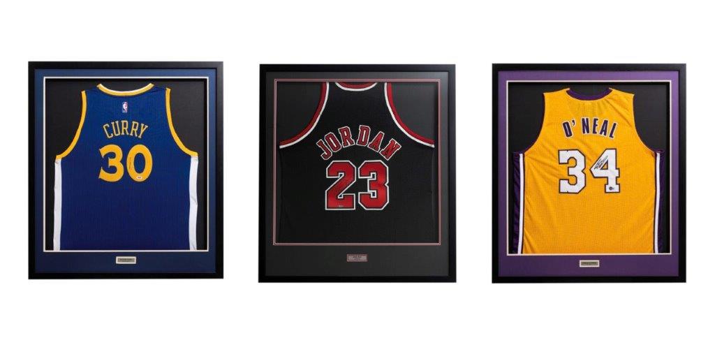 BASKETBALL Jersey Framing - Jacquez Art & Jersey Framing