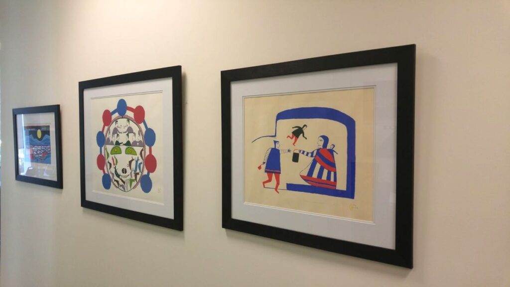 Custom frames for artwork on display at Capulet Art & Framing – Vancouver framing experts